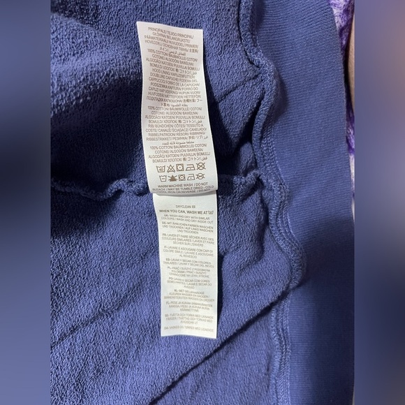 Mini Boden colorblock blue/green fall essential zipup hoodie size 4-5Y - Picture 2 of 6